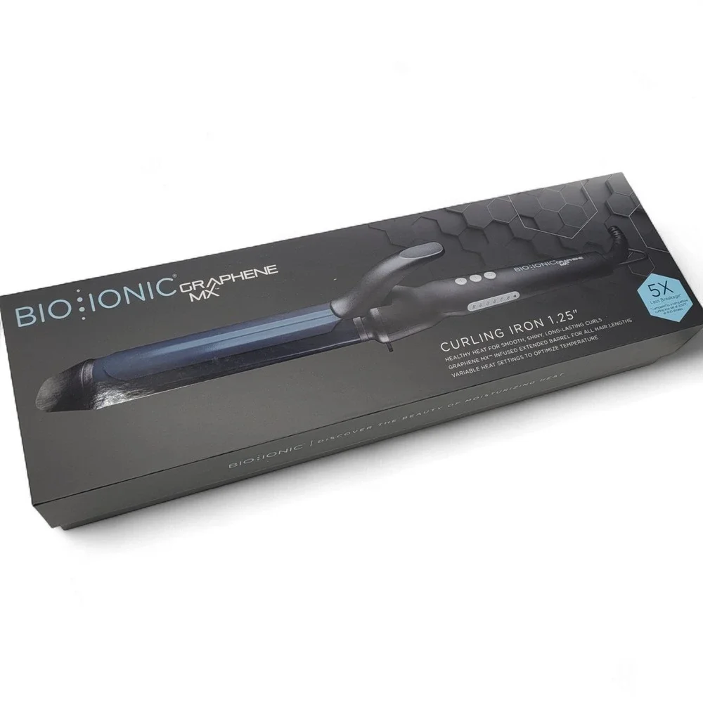 BIO IONIC Graphene Styling Set – Flat‎ Iron, Hair Dryer & Curling Iron Kit